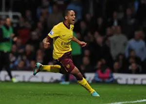 West Ham United V Arsenal 2012-13 Prints: Theo Walcott's Brace: Arsenal's Triumph over West Ham United (2012-13)