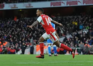 Arsenal V AFC Bournemouth 2016/17 Prints: Theo Walcott's Brace: Arsenal's Victory over AFC Bournemouth (2016/17)
