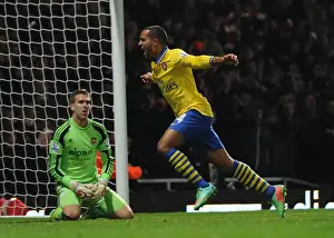 West Ham United V Arsenal 2013-14 Prints: Theo Walcott's Brace: Arsenal's Victory over West Ham United (December 2013)
