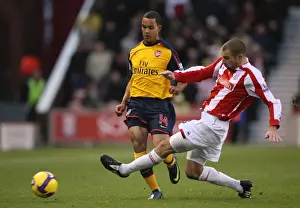 Stoke City V Arsenal 2008-09 Prints: Theo Walcott's Brilliant Brace: Arsenal's 2-1 Victory Over Stoke City, 2008
