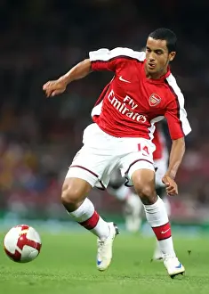 Arsenal V FC Twente 2008-09 Prints: Theo Walcott's Brilliant Performance: Arsenal's 4-0 UEFA Champions League Victory