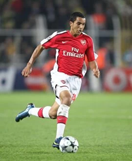 Fenerbahce v Arsenal 2008-09 Collection: Theo Walcott's Devastating Performance: Arsenal's 2-5 Loss to Fenerbahce in UEFA Champions League