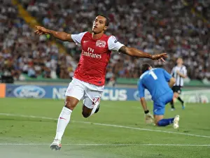 Udinese V Arsenal 2011-12 Prints: Theo Walcott's Double: Arsenal Secures UEFA Champions League Spot vs Udinese Calcio (2011)