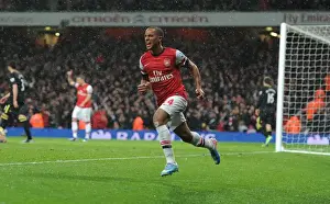 Arsenal V Wigan Athletic 2012-13 Prints: Theo Walcott's Double: Arsenal's Exhilarating 2-1 Win Over Wigan Athletic (2012-13) in the Premier League