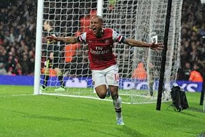 Wigan Athletic Collection: Theo Walcott's Double: Arsenal's Victory Over Wigan Athletic in the Premier League (2012-13)