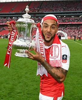 Arsenal v Chelsea - FA Cup Final 2017 Collection: Theo Walcott's Emirates FA Cup Final Triumph: Arsenal vs. Chelsea