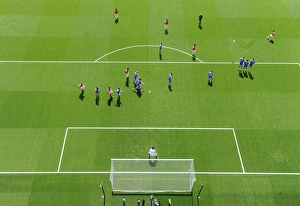 Theo Walcott's Free Kick: Arsenal vs. Chelsea, Premier League 2011-12