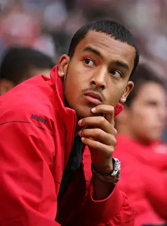 Ajax V Arsenal Prints: Theo Walcott's Game-Winning Performance: Arsenal's Thrilling 3-2 Victory at the Amsterdam Tournament 2008