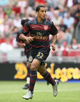 Arsenal V Lazio 2007-8 Prints: Theo Walcott's Goal: Arsenal's 2-1 Win Over Lazio at Amsterdam ArenA (2007)