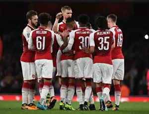 Arsenal V Doncaster Rovers - Carabao Cup 2017-18 Prints: Theo Walcott's Goal: Arsenal's Carabao Cup Victory over Doncaster Rovers