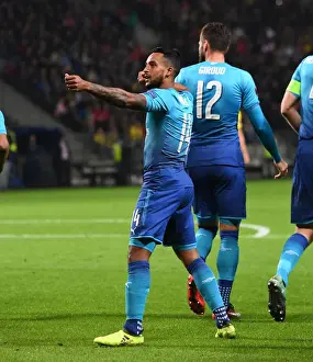 FC BATE Borisov V Arsenal 2017-18 Prints: Theo Walcott's Goal: Arsenal's Victory over BATE Borisov in Europa League