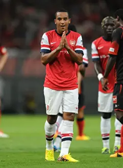 Nagoya Grampus V Arsenal 2013-14 Prints: Theo Walcott's Goal: Arsenal's Victory in Nagoya Grampus 2013-14 Pre-Season Match