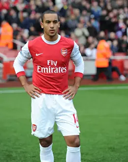 Arsenal V Newcastle United 2010-11 Prints: Theo Walcott's Goal Gives Newcastle United Victory Over Arsenal in Premier League