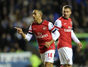 Reading V Arsenal 2012-13 Prints: Theo Walcott's Goal: Reading vs. Arsenal, Premier League 2012-13