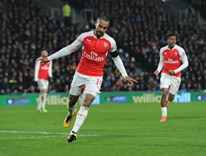 15/16 Hull City V Arsenal FA Cup Prints: Theo Walcott's Hat-Trick: Arsenal Survive Hull City's Challenge in FA Cup Showdown