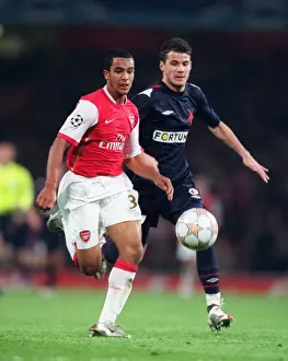 Arsenal V Slavia Prague 2007-08 Prints: Theo Walcott's Hat-Trick: Arsenal's 7-0 Rout of Slavia Prague in Champions League Group H
