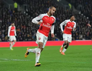 15/16 Hull City V Arsenal FA Cup Prints: Theo Walcott's Hat-Trick: Arsenal's Narrow 3-2 FA Cup Victory over Hull City