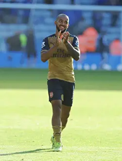 Leicester City V Arsenal 2015/16 Prints: Theo Walcott's Heartfelt Applause: Leicester City vs. Arsenal, 2015/16 Premier League