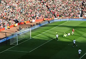 Arsenal V Tottenham 2011-12 Prints: Theo Walcott's Historic Rivalry-Defying Goal: Arsenal vs. Tottenham (2012)