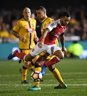 Sutton United V Arsenal 2016-17 Prints: Theo Walcott's Magic: Arsenal's FA Cup Triumph over Sutton United