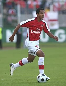 Images Dated 24th July 2008: Theo Walcott's Performace in Szombathely's 1:1 Draw Against Arsenal (2008-09)
