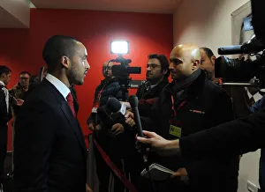 Arsenal V Southampton 2013-14 Prints: Theo Walcott's Post-Match Interview: Arsenal vs. Southampton (2013-14)