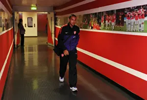 Arsenal V Coventry City - Capital One Cup 2012-13 Prints: Theo Walcott's Pre-Match Focus: Arsenal vs Coventry City, Capital One Cup 2012-13