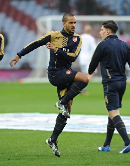 Theo Walcott's Pre-Match Routine: Aston Villa vs. Arsenal, Premier League 2015-16