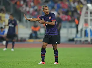 Malaysia XI V Arsenal 2012-13 Prints: Theo Walcott's Pre-Season Goals: Arsenal Overcome Malaysia 2-1
