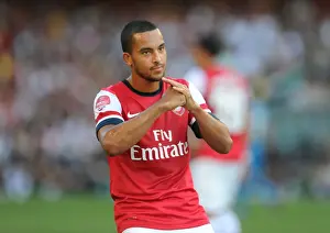 Kitchee V Arsenal 2012-13 Prints: Theo Walcott's Respectful Chinese Goal Celebration: Arsenal's First in Kitchee FC Friendly