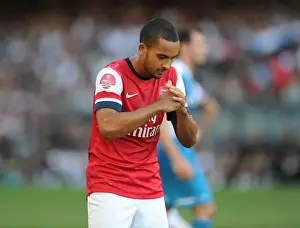 Theo Walcott's Respectful Chinese Goal Celebration: Arsenal's First in Kitchee FC Friendly, 2012