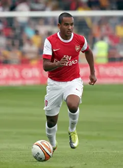 Barnet V Arsenal 2010-11 Prints: Theo Walcott's Standout Performance: Arsenal Dominates Barnet 4-0 in Pre-Season Friendly