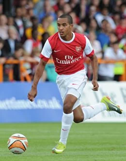 Images Dated 17th July 2010: Theo Walcott's Stellar Performance: Arsenal Dominates Barnet 4-0 in Pre-Season Friendly