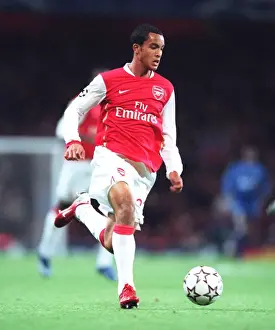 Arsenal V Hamburg 2006-07 Prints: Theo Walcott's Stunner: Arsenal's 3:1 Victory Over Hamburg in the Champions League