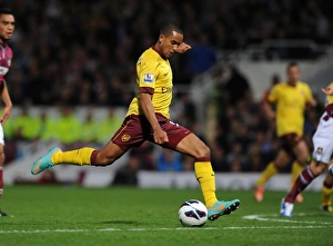 West Ham United V Arsenal 2012-13 Prints: Theo Walcott's Stunner: Arsenal's 3rd Goal vs. West Ham United (2012-13)