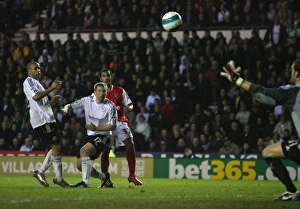 Derby County V Arsenal 2007-8 Prints: Theo Walcott's Stunner: Arsenal's 4th Goal vs. Derby, 2008