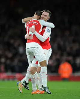 Theo Walcott's Stunner: Arsenal's First Goal in Triumph over Manchester City (December 2015)