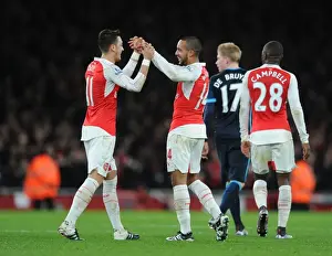 Arsenal V Manchester City 2015-16 Prints: Theo Walcott's Stunner: Arsenal's Game-Changing Goal vs. Manchester City (2015-16)