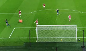 Arsenal V Southampton 2020-21 Prints: Theo Walcott's Surprising Goal for Southampton Against Arsenal in Premier League