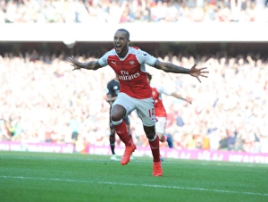 Arsenal V Liverpool 2016-17 Prints: Theo Walcott's Thrilling Goal