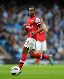 Manchester City V Arsenal 2012:13 Prints: Theo Walcott's Thrilling Stalemate: Manchester City vs