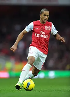 Arsenal V West Bromwich Albion 2011-12 Prints: Theo Walcott's Triumph: Arsenal's 3-0 Victory over West Bromwich Albion in the Premier League (November 5)