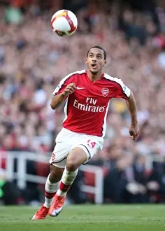 Arsenal V Manchester City 2008-09 Prints: Theo Walcott's Unforgettable Night: Arsenal's 2-0 Victory Over Manchester City