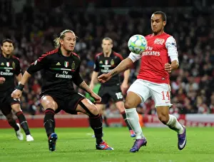 Theo Walcott's Unforgettable Night: Arsenal's 3-0 Victory over AC Milan in the UEFA Champions League