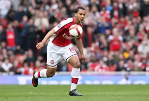 Arsenal V Blackburn Rovers 2008-9 Prints: Theo Walcott's Unforgettable Night: Arsenal's 4-0 Thrashing of Blackburn Rovers