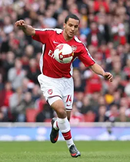 Arsenal V Blackburn Rovers 2008-9 Prints: Theo Walcott's Unforgettable Night: Arsenal's 4-0 Thrashing of Blackburn Rovers