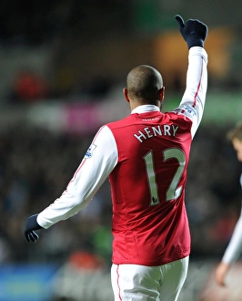 Thierry Henry in Action: Arsenal vs. Swansea City, Premier League 2011-12
