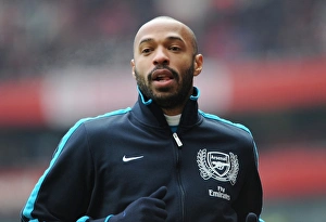 Arsenal V Blackburn Rovers 2011-12 Prints: Thierry Henry in Action: Arsenal vs. Blackburn Rovers, Premier League 2011-12