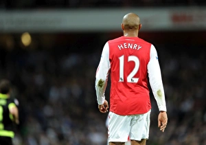 Arsenal V Leeds United FA Cup 2011-12 Prints: Thierry Henry in Action: Arsenal vs Leeds United, FA Cup 2011-12