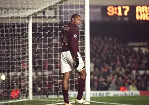 Thierry Henry in Action: A Bittersweet Night at Highbury - Arsenal vs Wigan Athletic, Carling League Cup Semifinal
